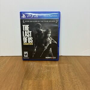 The Last of Us Remastered (PlayStation 4, 2014) Mature Naughty Dog No Manual